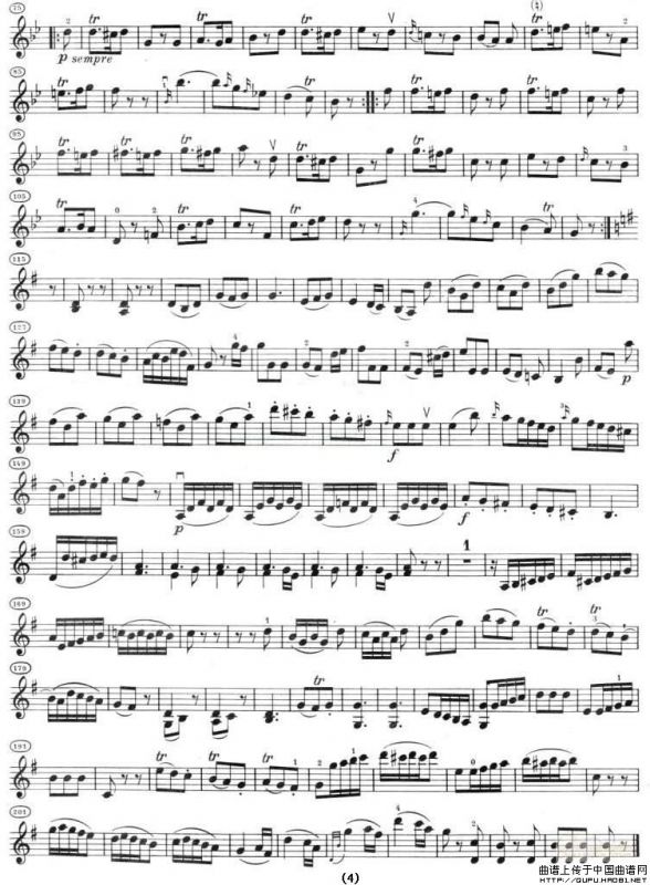 奏鸣曲（献给选帝侯夫人）