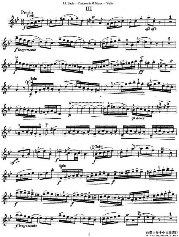 Concerto in G Minor（G小调协奏曲）