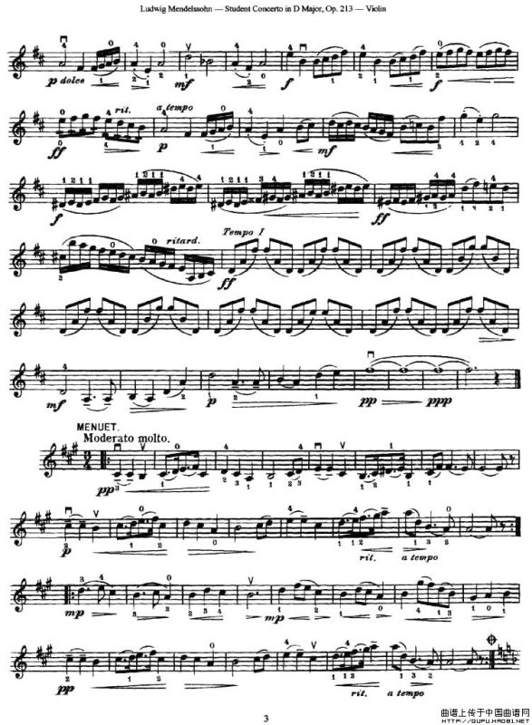 Student Concerto in D Major