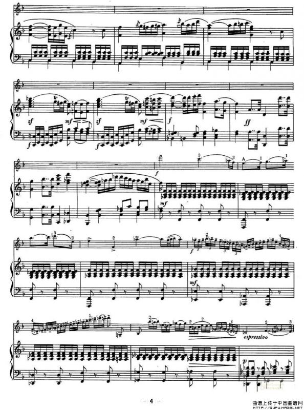 浪漫曲（Romanza）（ 小提琴+钢琴）