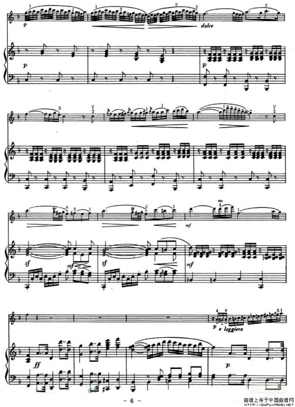 浪漫曲（Romanza）（ 小提琴+钢琴）