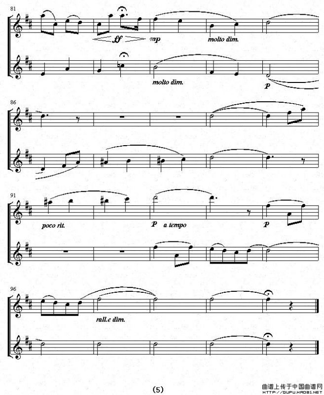 爱的致意（小提琴二重奏）