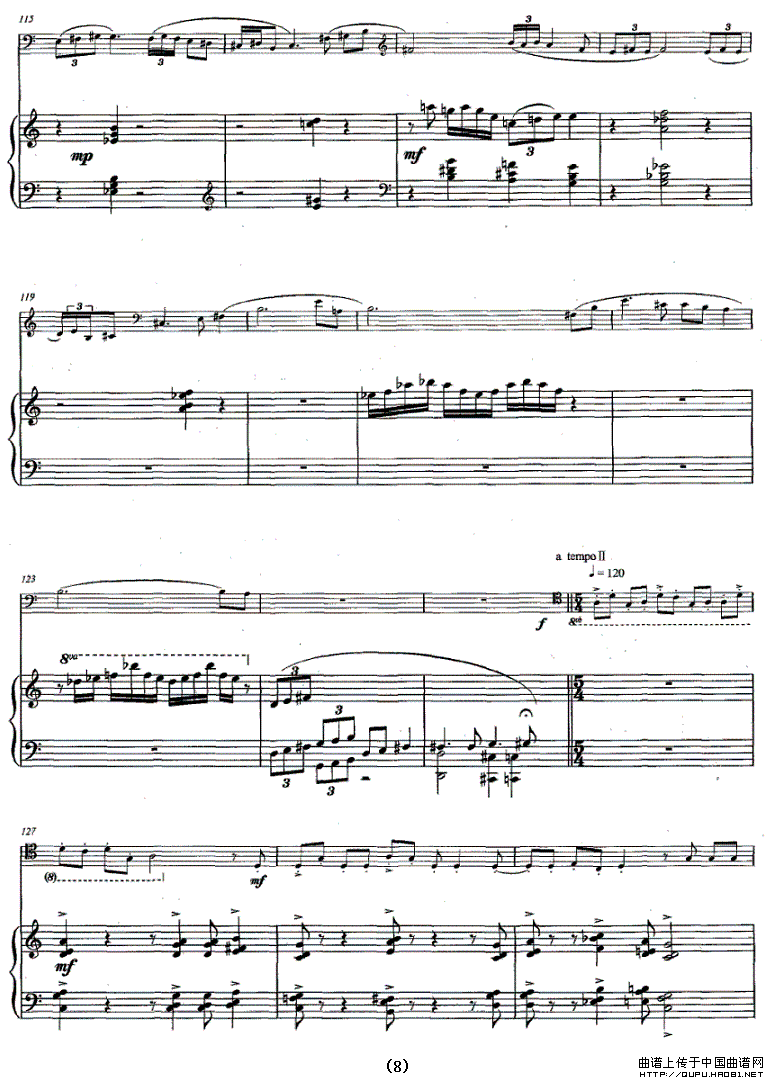 引子与回旋（大提琴+钢琴）