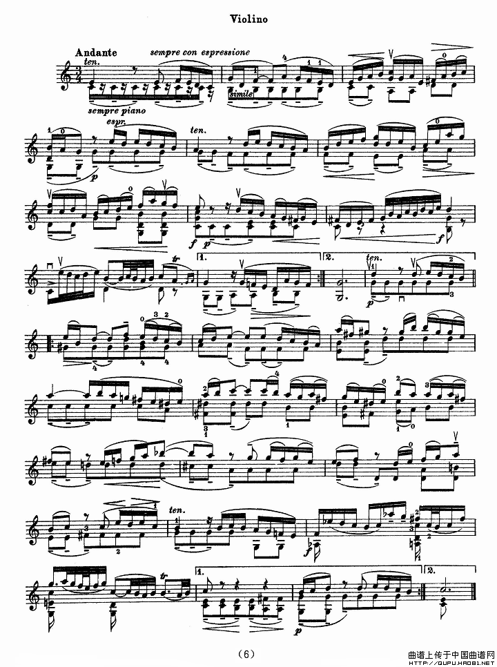 巴赫小提琴协奏曲（二）