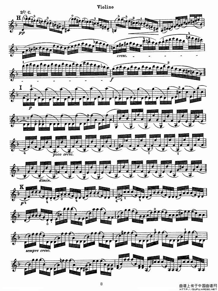 巴赫小提琴变奏曲（二）