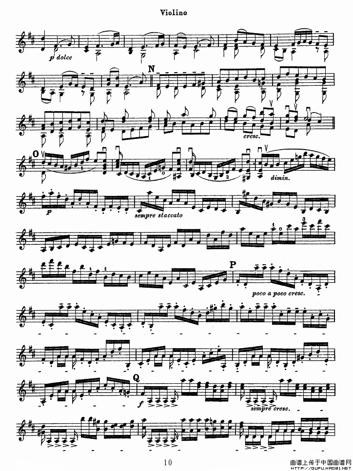 巴赫小提琴变奏曲（二）