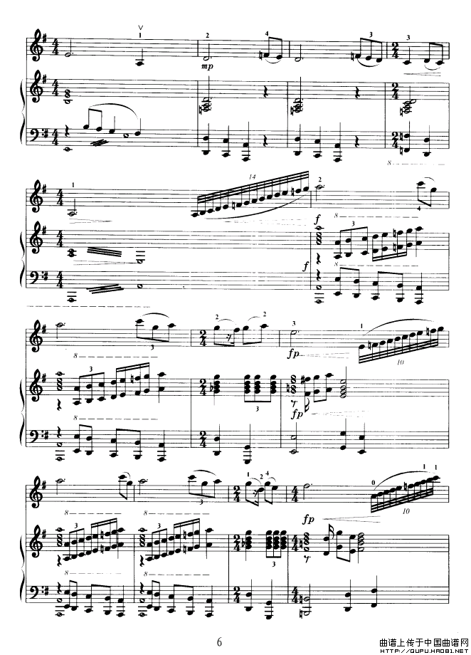 回归抒怀（小提琴+钢琴）