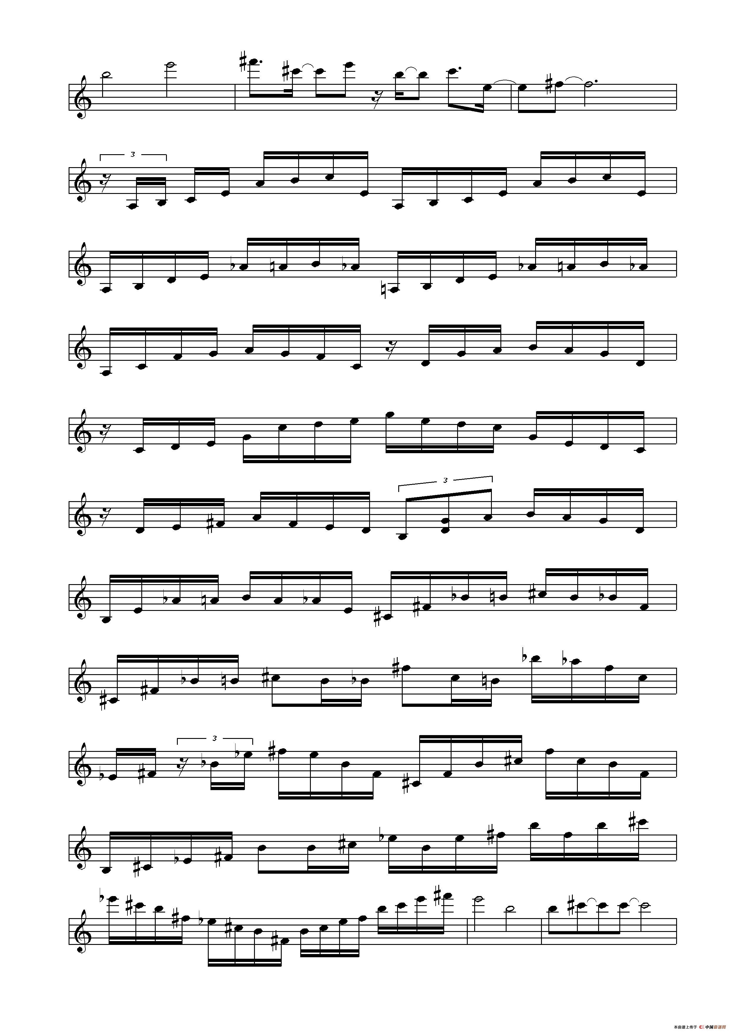 Red Hot（小提琴谱）