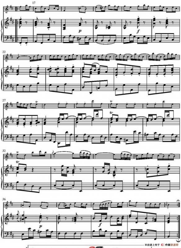 Badinerie（长笛+钢琴伴奏）