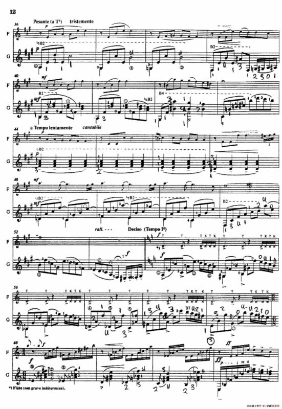 Histoire du Tango：3、Nightclub 1960（长笛+吉他）