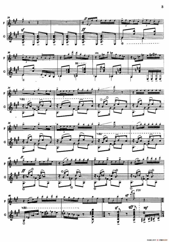 Histoire du Tango：1、Bordel 1900（长笛+吉他）