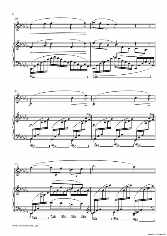 Clair de lune（长笛+钢琴伴奏）