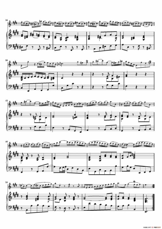 Allegro Assai（BWV1035 ）