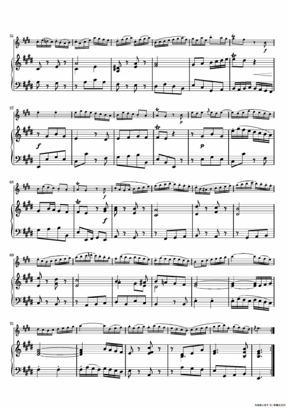 Allegro（BWV1035 ）