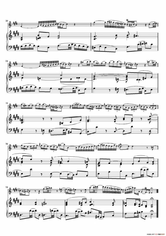 Adagio Ma Non Tanto（BWV1035 ）