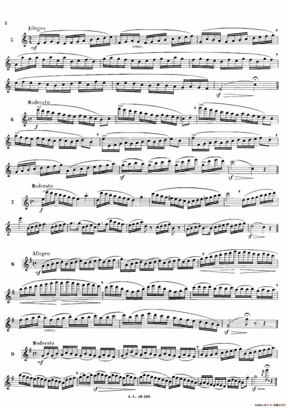 简易练习曲100首