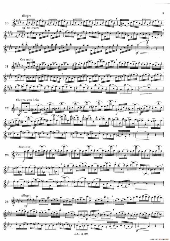 简易练习曲100首