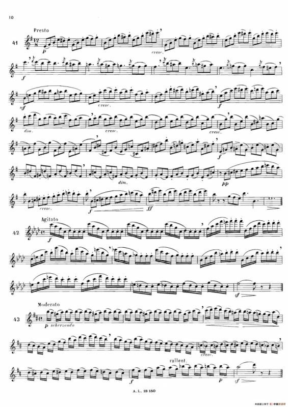 简易练习曲100首