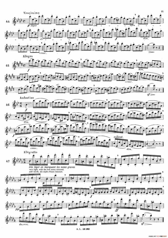 简易练习曲100首