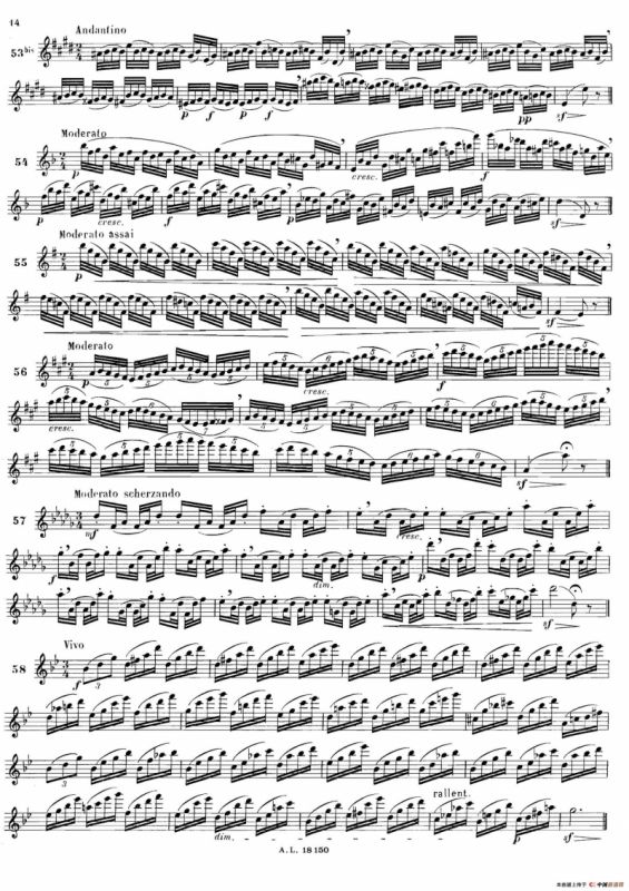 简易练习曲100首