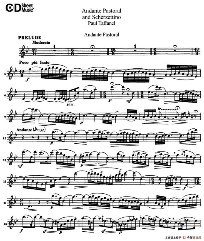 田园的行板和小谐谑曲