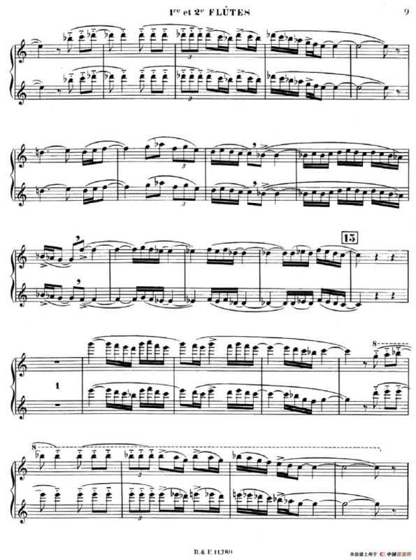 BOLERO（波莱罗）（交响乐长笛分谱）