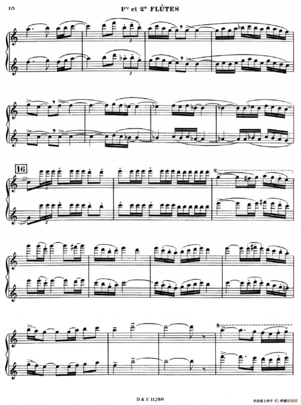 BOLERO（波莱罗）（交响乐长笛分谱）