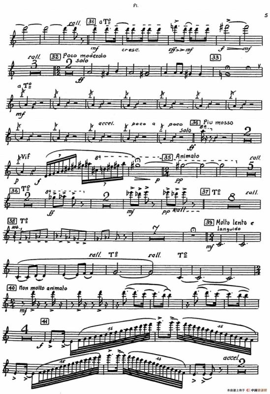 Nonetto（长笛分谱）