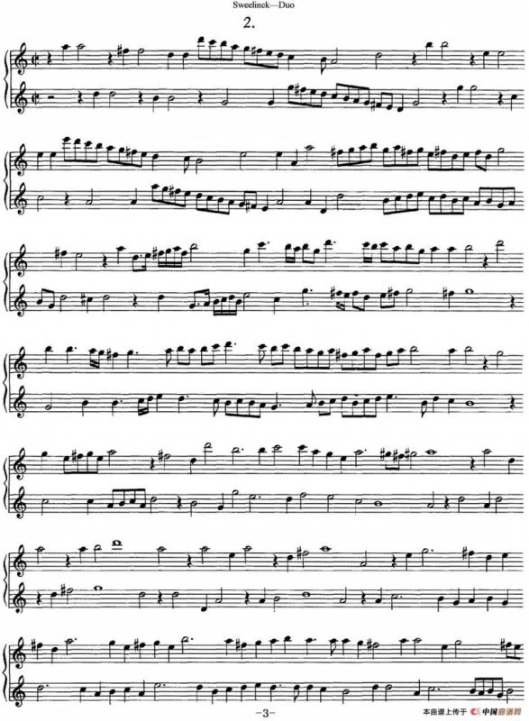 斯威利克长笛二重奏