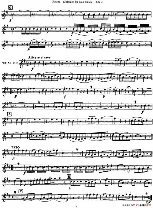 瑞查长笛四重奏（Flute 2）