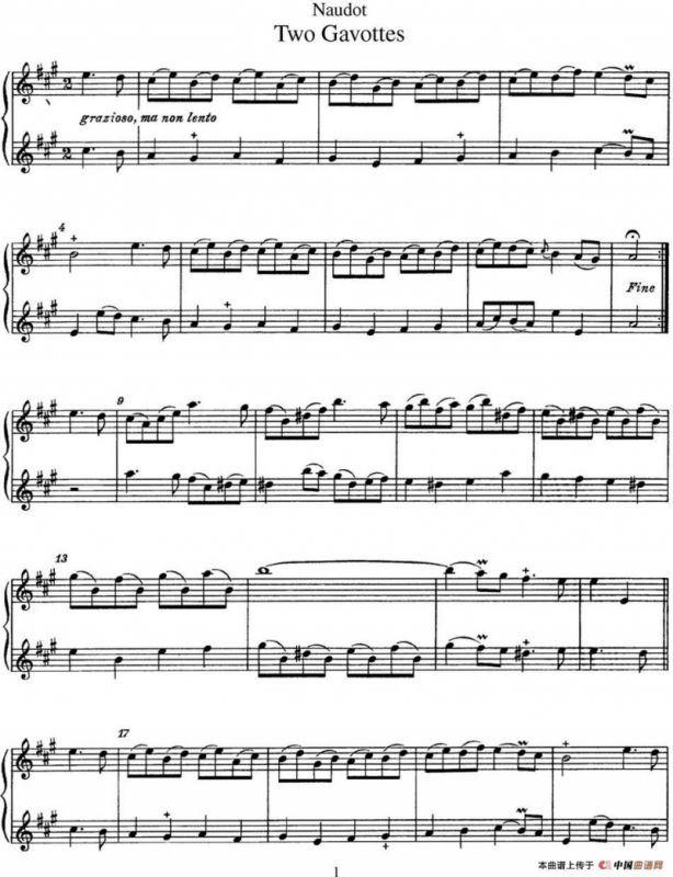 纳都特加沃特舞曲长笛重奏二首