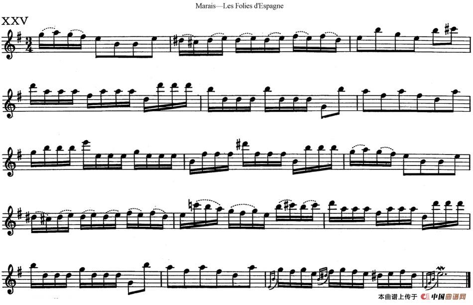 马瑞斯25首长笛小练习曲（NO.22-NO.25）