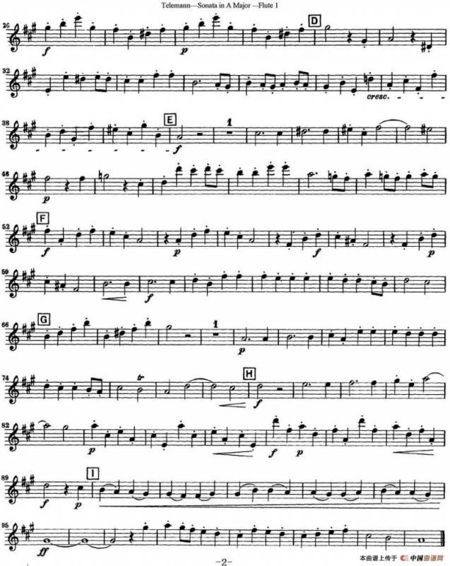 台莱曼A大调双长笛与钢琴奏鸣曲