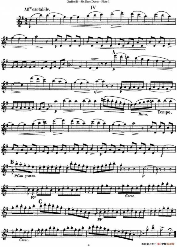 六首简易二重奏作品145号