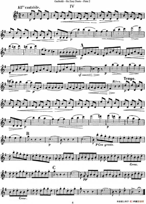 六首简易二重奏作品145号