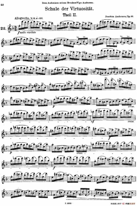 Schule der Virtuosit?t. Op. 60（23）