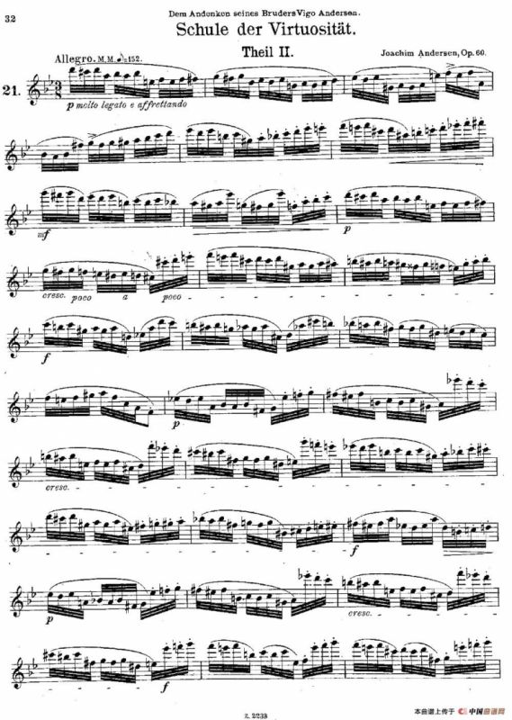 Schule der Virtuosit?t. Op. 60（21）