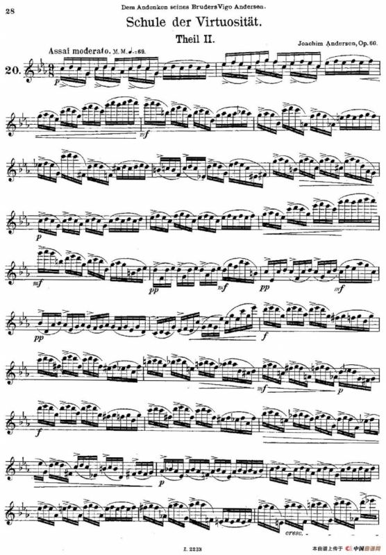 Schule der Virtuosit?t. Op. 60（20）