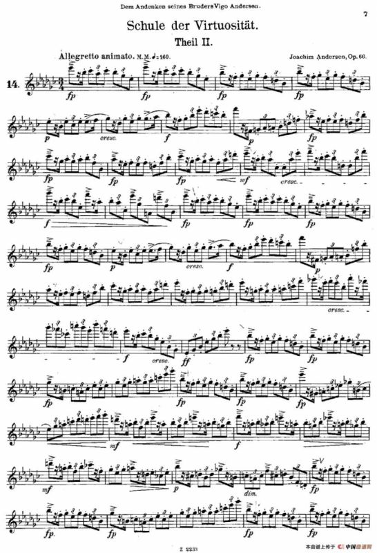 Schule der Virtuosit?t. Op. 60（14）
