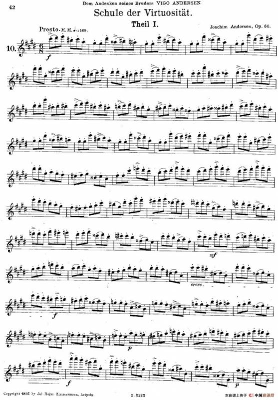Schule der Virtuosit?t. Op. 60（10）