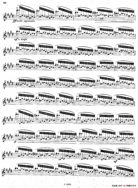 Schule der Virtuosit?t. Op. 60（9）