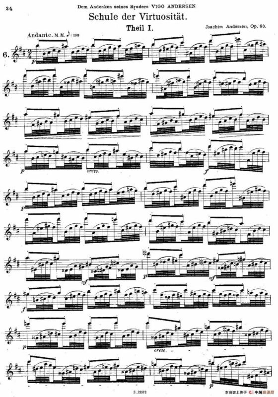 Schule der Virtuosit?t. Op. 60（6）