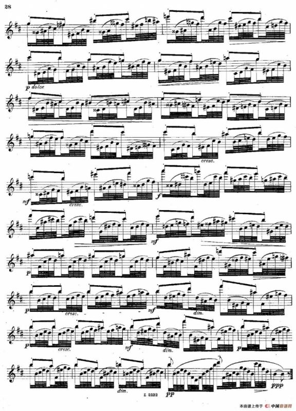 Schule der Virtuosit?t. Op. 60（6）