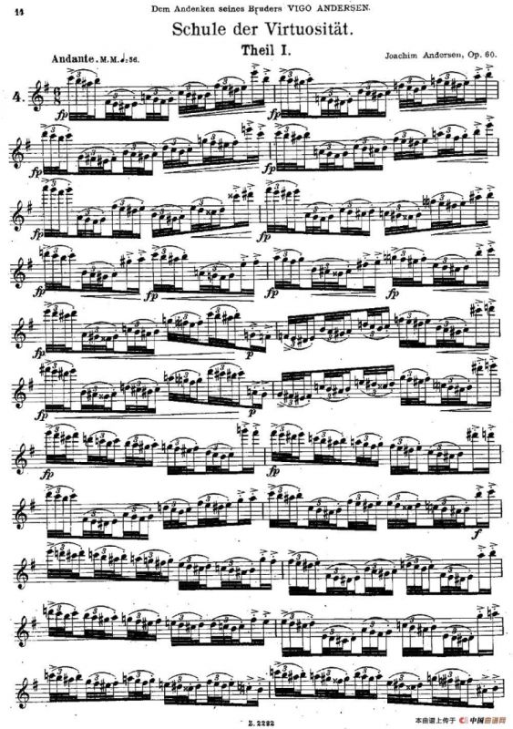 Schule der Virtuosit?t. Op. 60（4）