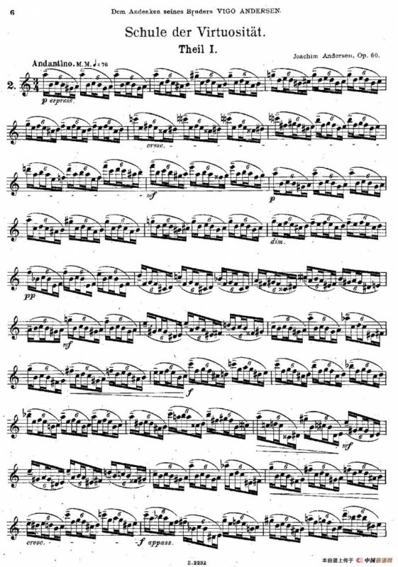 Schule der Virtuosit?t. Op. 60（2）
