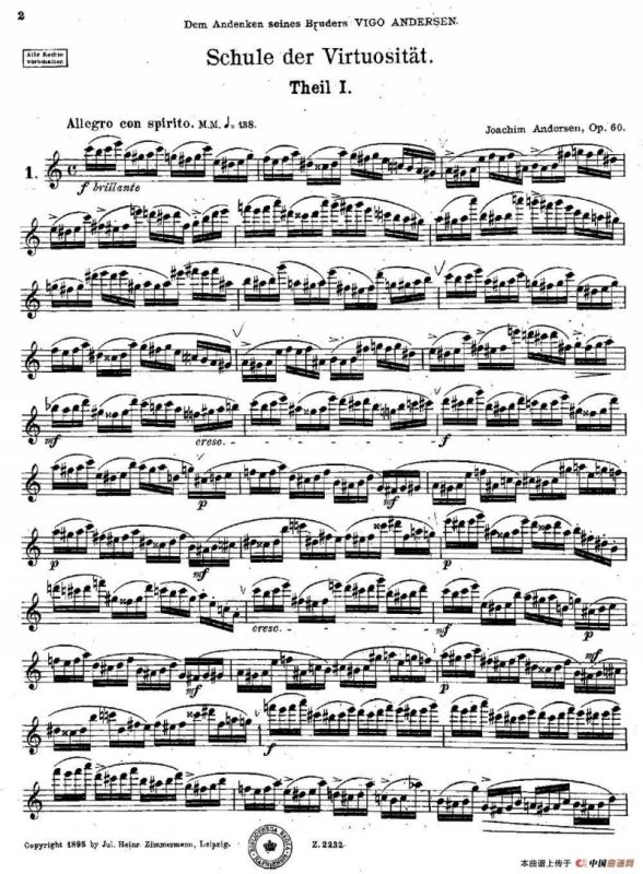 Schule der Virtuosit?t. Op. 60（1）