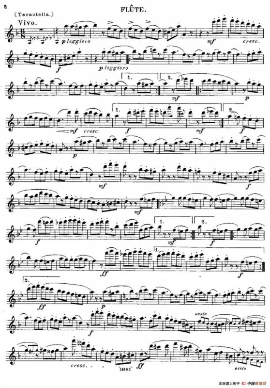 Fantaisies nationales. Italien. （Op.59 No.5）