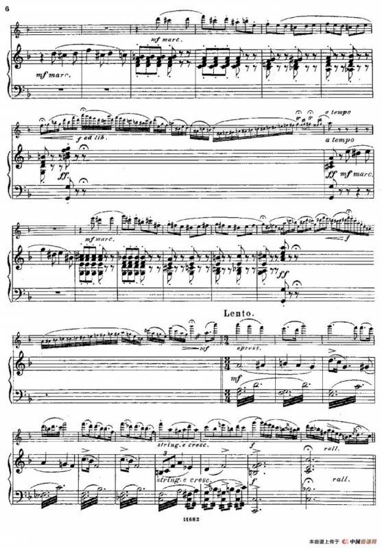 Fantaisies nationales. Italien. （Op.59 No.5）（长笛+钢琴伴奏）