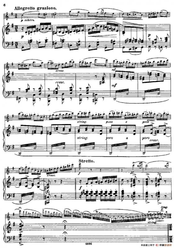 Introduction et Caprice（Op.58）（长笛+钢琴伴奏）