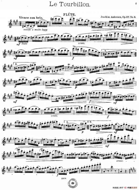 Le Tourbillon（Op.57 No.3）